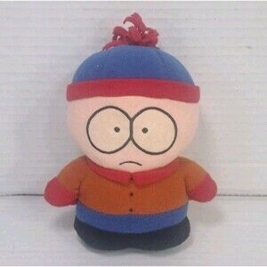 Vintage 1998 South Park Stan Plush Fun 4 All Comedy Central 6" Collectible Toy